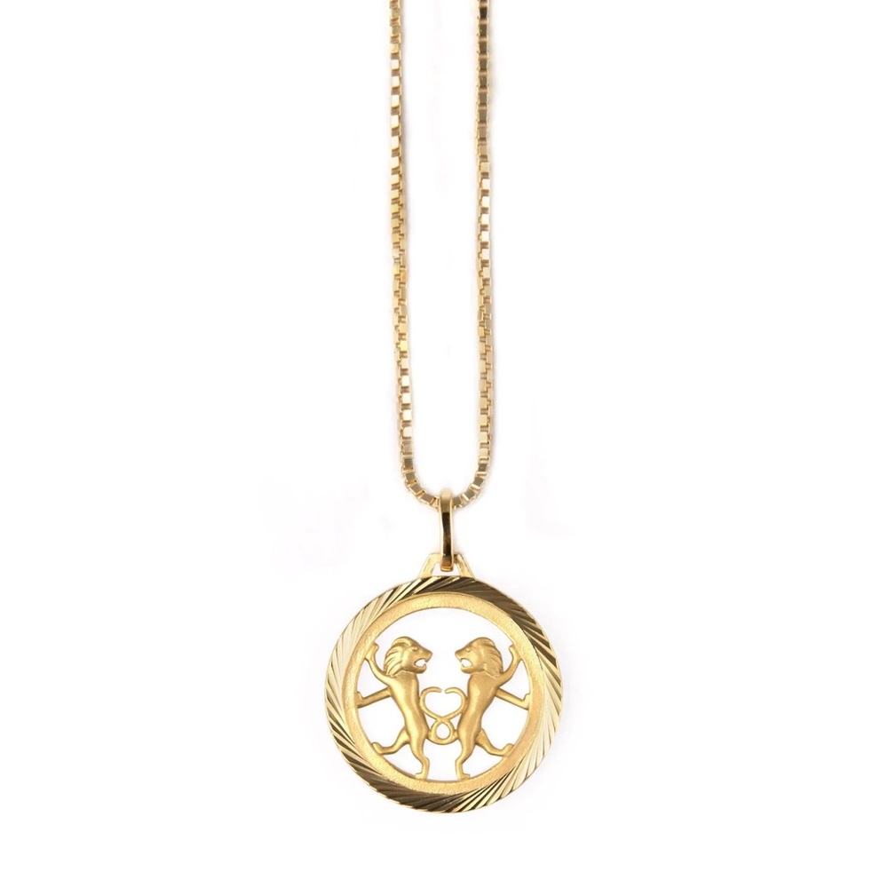 Mercii Zodiac Gold Leo Necklace